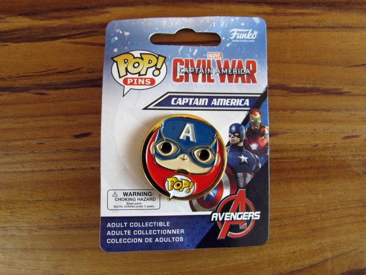 POP! Pins Civil War Captain America