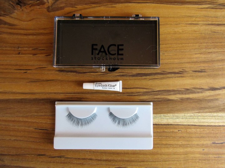 False Lashes from face Stockholm