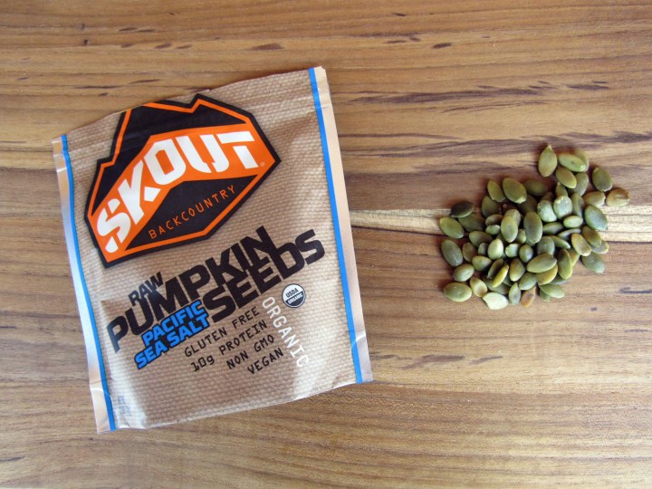 Skout BackCountry Raw Pumpkin Seeds Pacific Sea Salt
