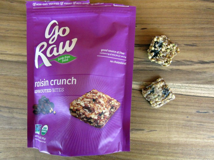 Go Raw Raisin Crunch Bites