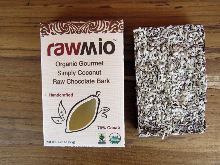 Rawmio Simply Coconut Raw Chocolate Bark