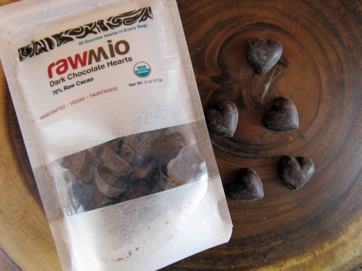 Rawmio Dark Chocolate Hearts