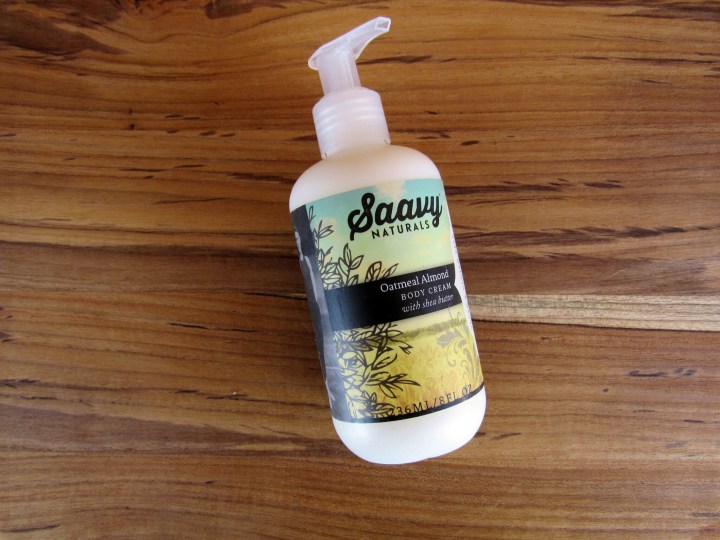 Saavy Naturals Organic Body Cream