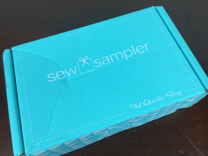 Sew Sampler Box April 2016 box