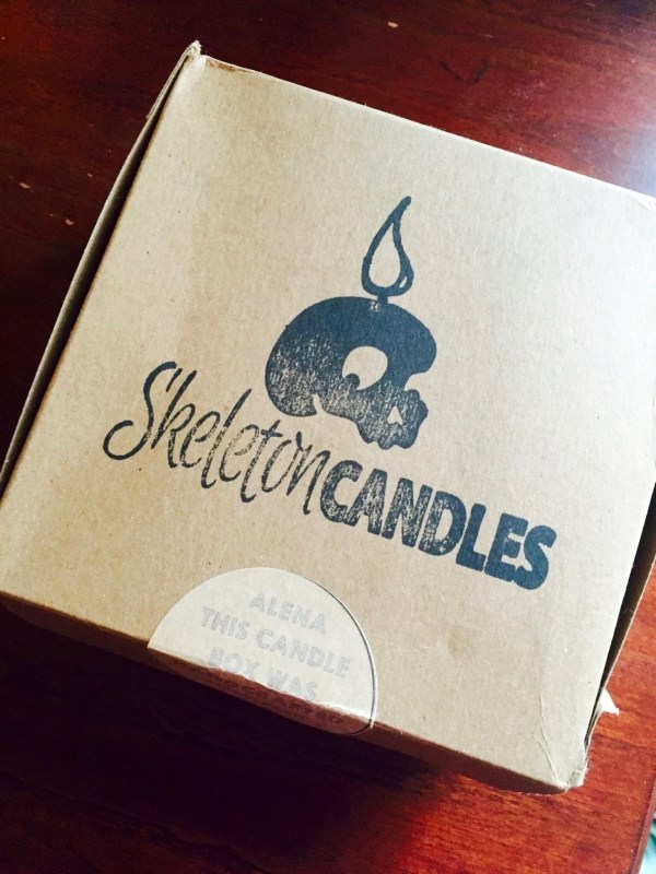 Skeleton Candles Box April 2016 box