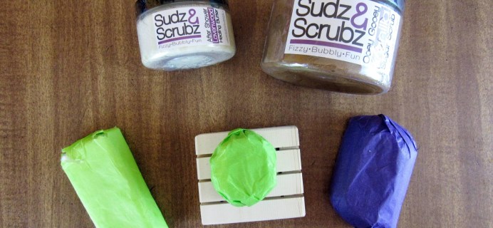 Sudz & Scrubz Shower Sudz Box Review & Coupon –  April 2016