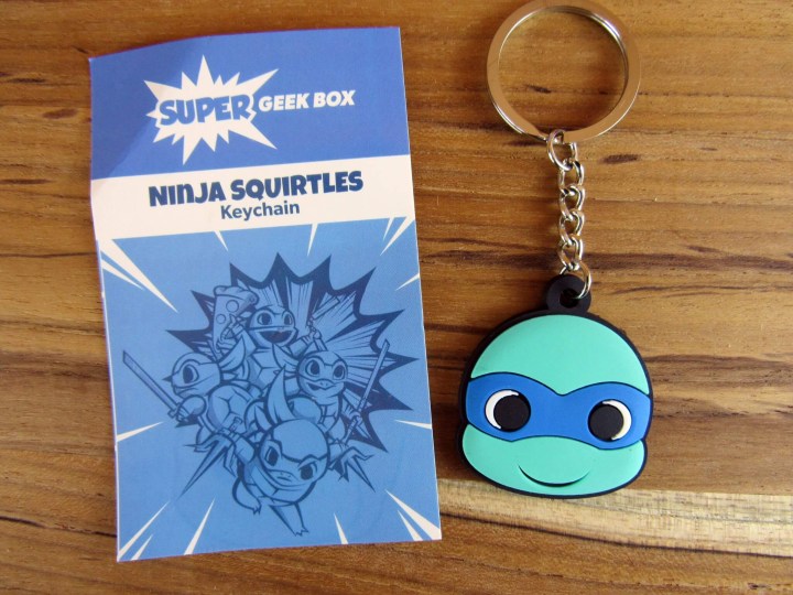 Ninja Squirtle Keychain