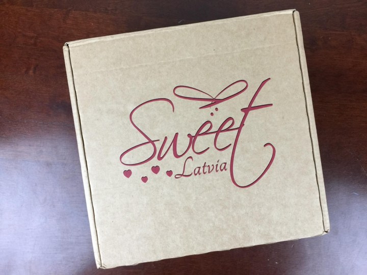 Sweet Latvia Box April 2016 box