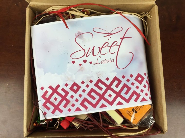 Sweet Latvia Box April 2016 unboxing