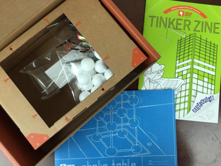 Tinker Crate April 2016 unboxing