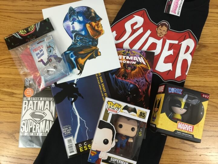Comic Block Subscription Box Review & Coupon March 2016 Hello