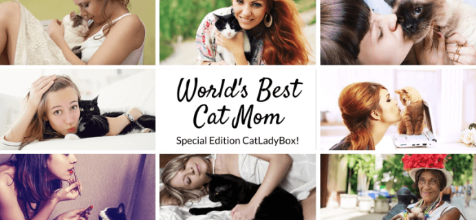 Cat Lady Box Cat Mom’s Day May Box +15% Off Coupon