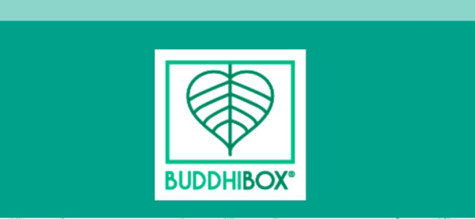 April 2016 BuddhiBox Spoiler & Coupon