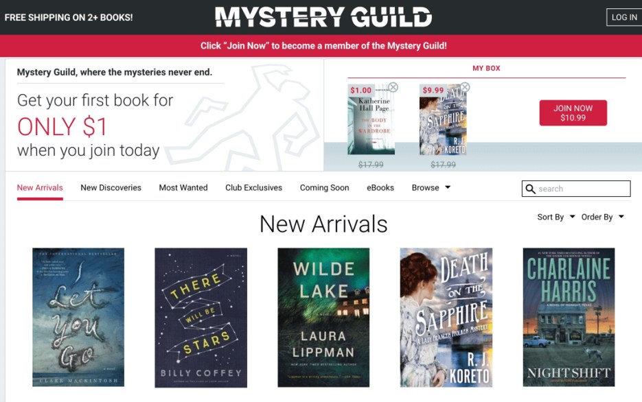 Mystery Guild Subscription Box Review & Coupon April 2016 Hello Subscription