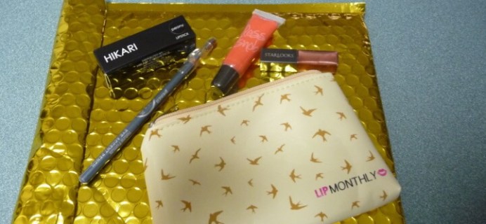 Lip Monthly April 2016 Review & Coupons