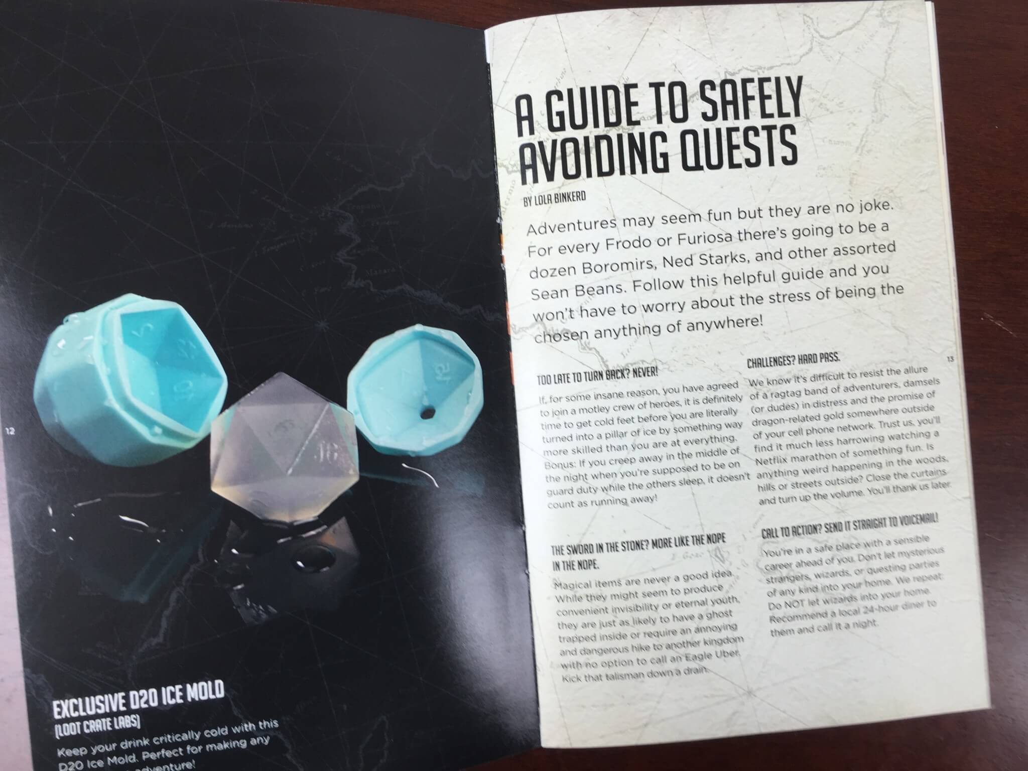 Loot Crate - Use code SAVE10 to save 10% on Loot Crate: loot.cr/catchloot  We weren't the only ones who took our d20 Ice Mold to a critical level!  We've seen some amazing