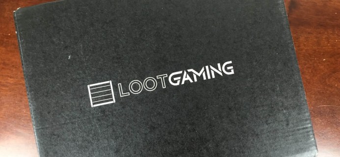 Loot Gaming March 2016 Subscription Box Review & Coupon