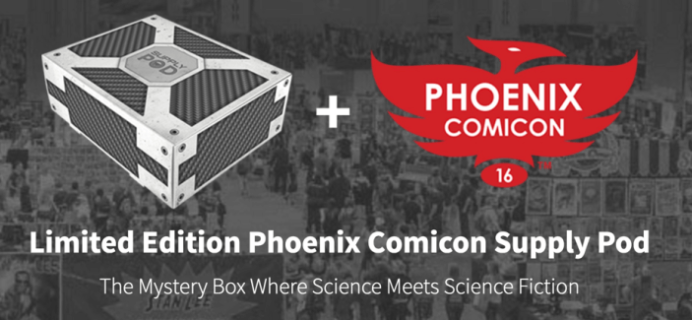 Supply Pod Limited Edition Phoenix Comicon Box