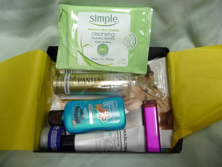 Target Beauty Box April 2016 Review - hello subscription