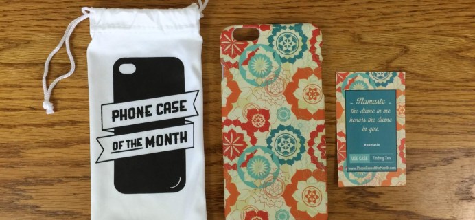 Phone Case of the Month Subscription Review + 50% Off Coupon – May 2016