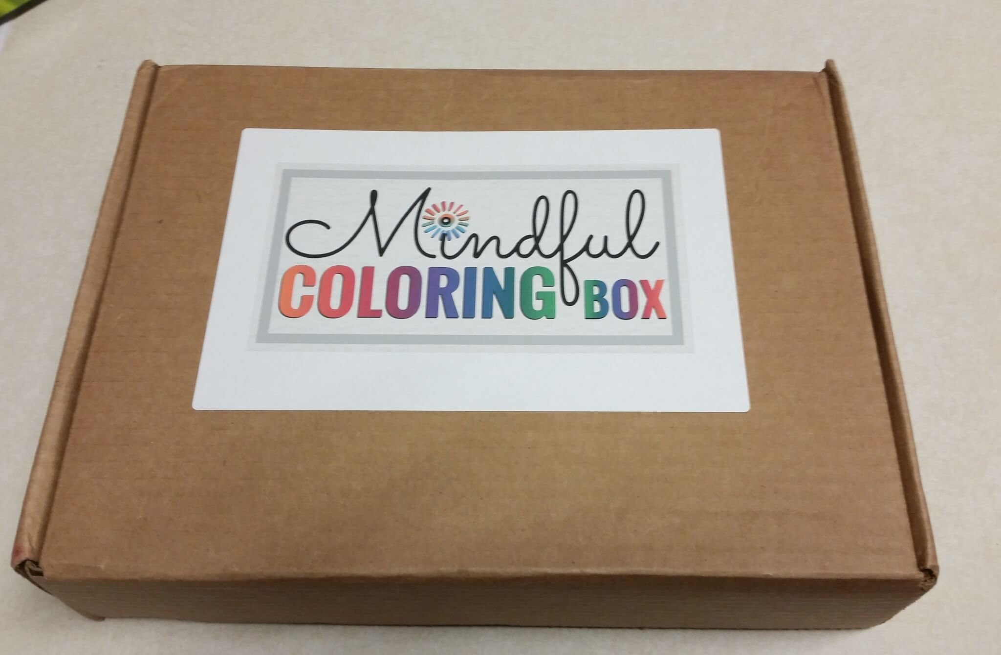 Mindful Coloring Box Subscription Box Review + Coupon May 2016