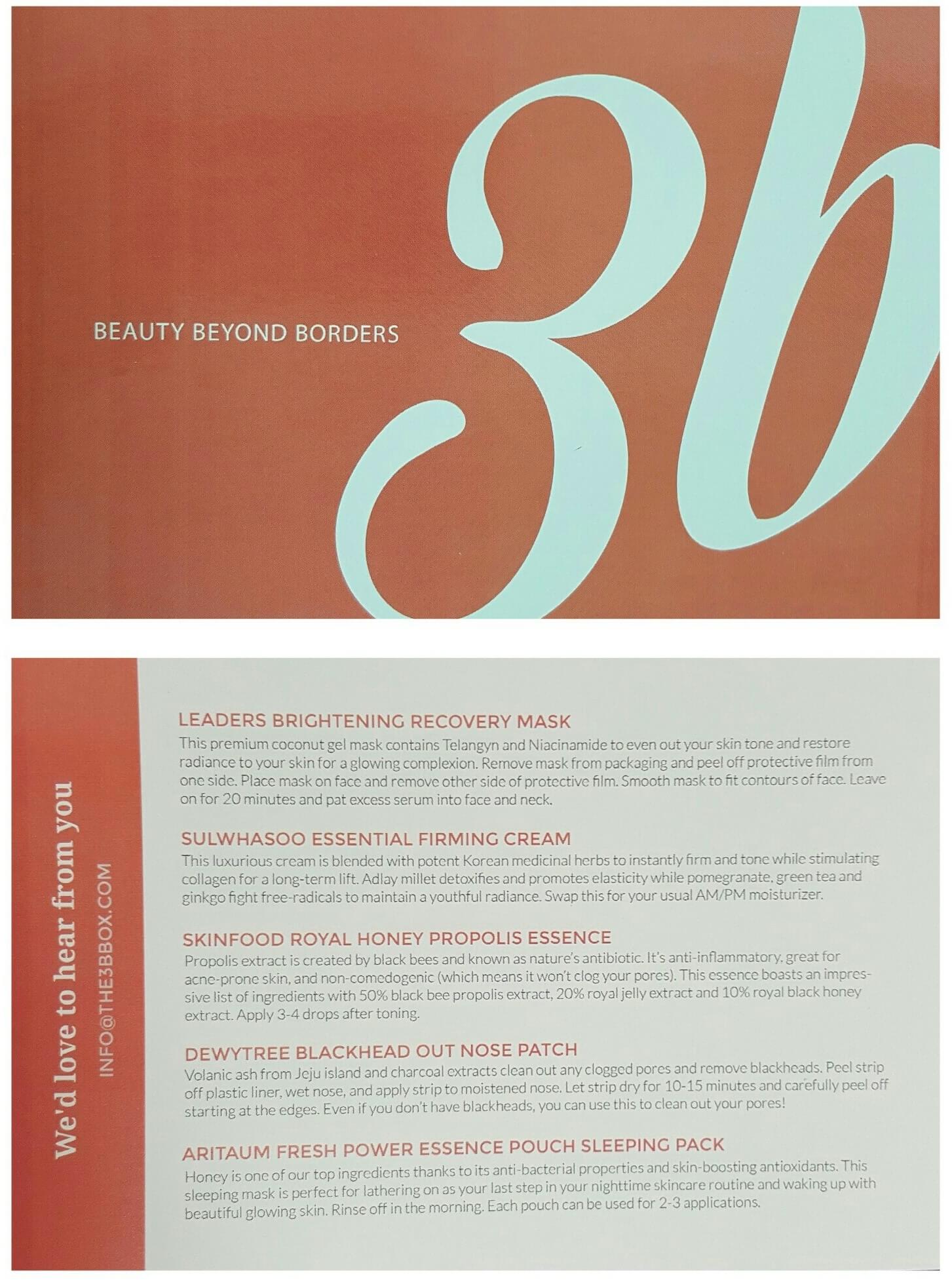 The 3B Box May 2016 Subscription Box Review - Hello Subscription