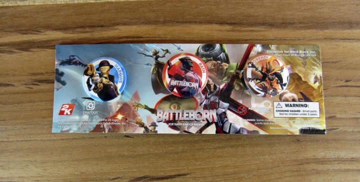 Exclusive Battleborn Buttons 3-Pack