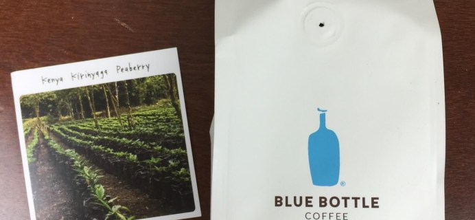 Blue Bottle Coffee Review + Free Trial Offer – May 2016