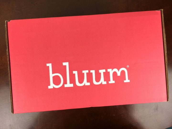 Bluum Box May 2016 box