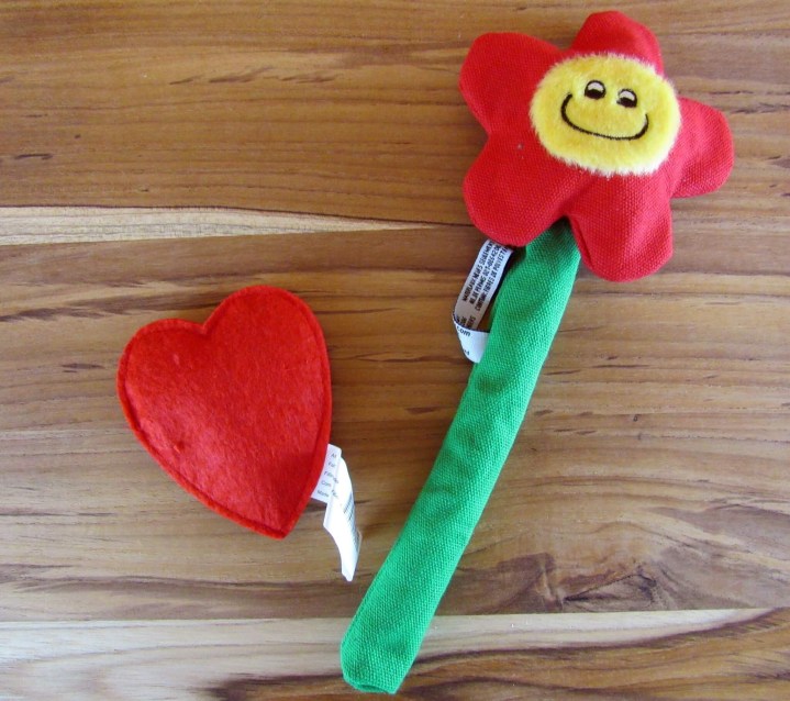 Catnip Heart by Imperial Cat and Happy Flower by Loopies