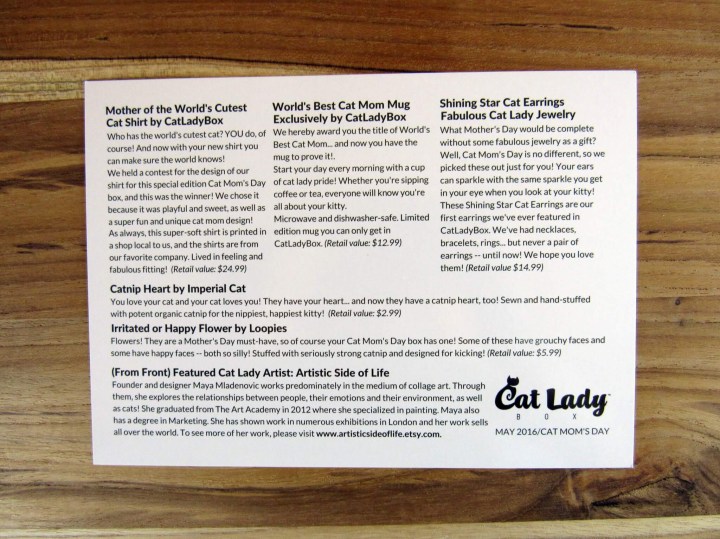 Information Card