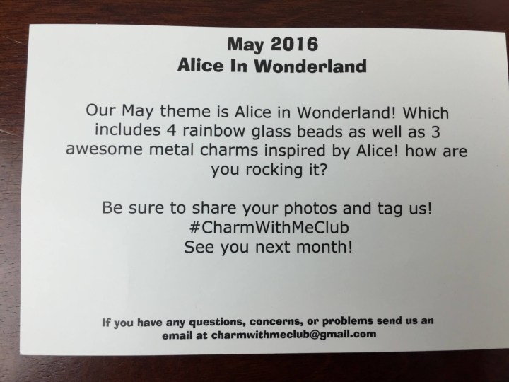 Charm With Me Club Box May 2016 (1)