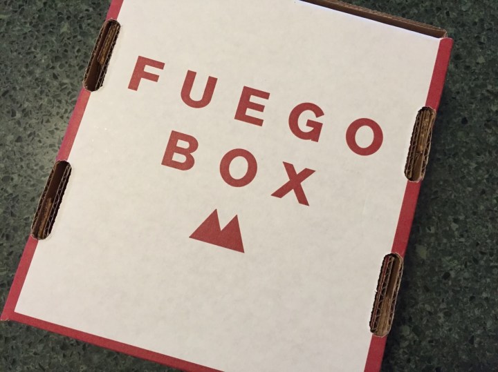 Fuego Box May 2016 unboxing