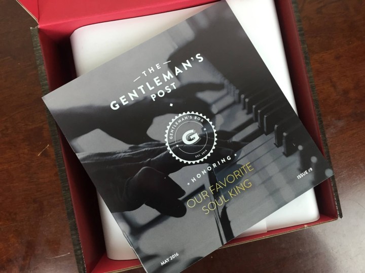 Gentleman's Box May 2016 unboxing