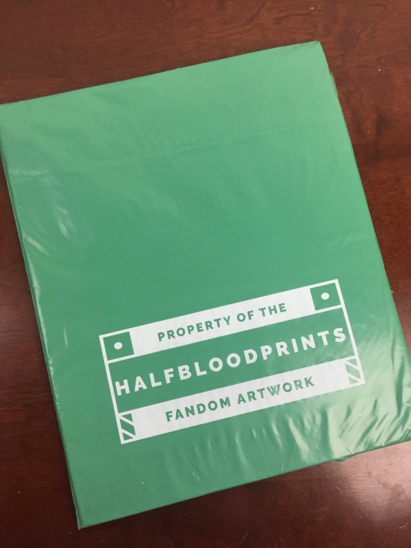 HalfBlood Prints June 2016 box