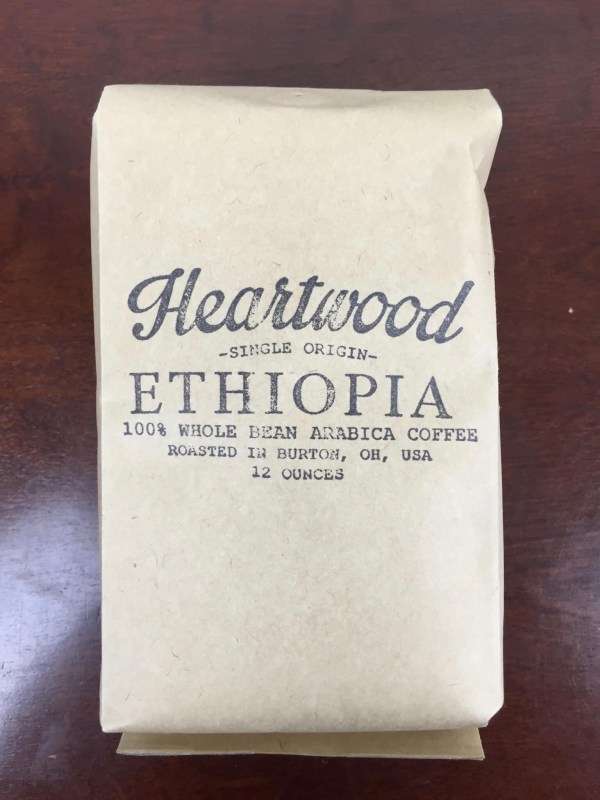 Heartwood Coffee Club May 2016 review