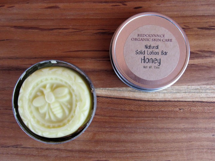 Redolynnce Organics Natural Solid Lotion Bar - Honey