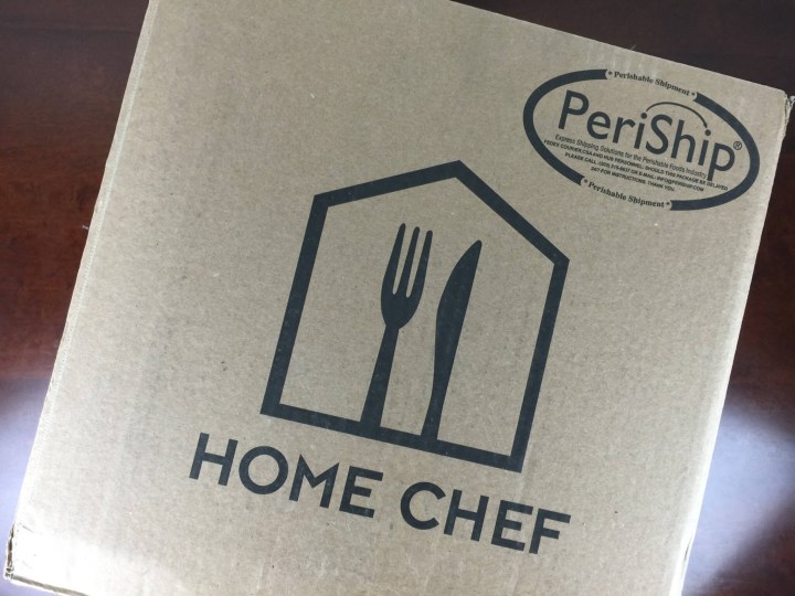 Home Chef May 2016 box
