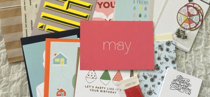 Studio Calico Stationery Kit May 2016 Subscription Box Review