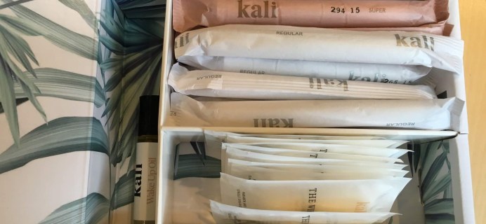 Kali May 2016 Subscription Box Review & Coupon