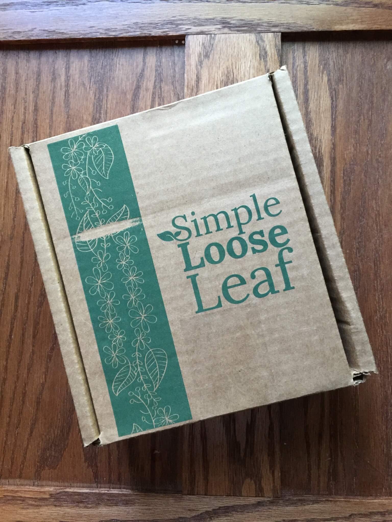 loose leaf tea box