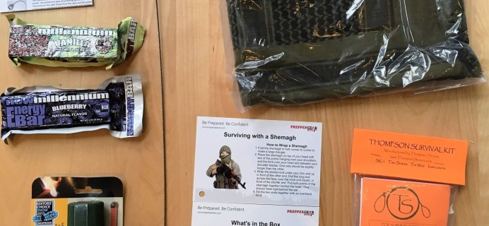 Prepper Gear Box May 2016 Subscription Box Review & Coupon