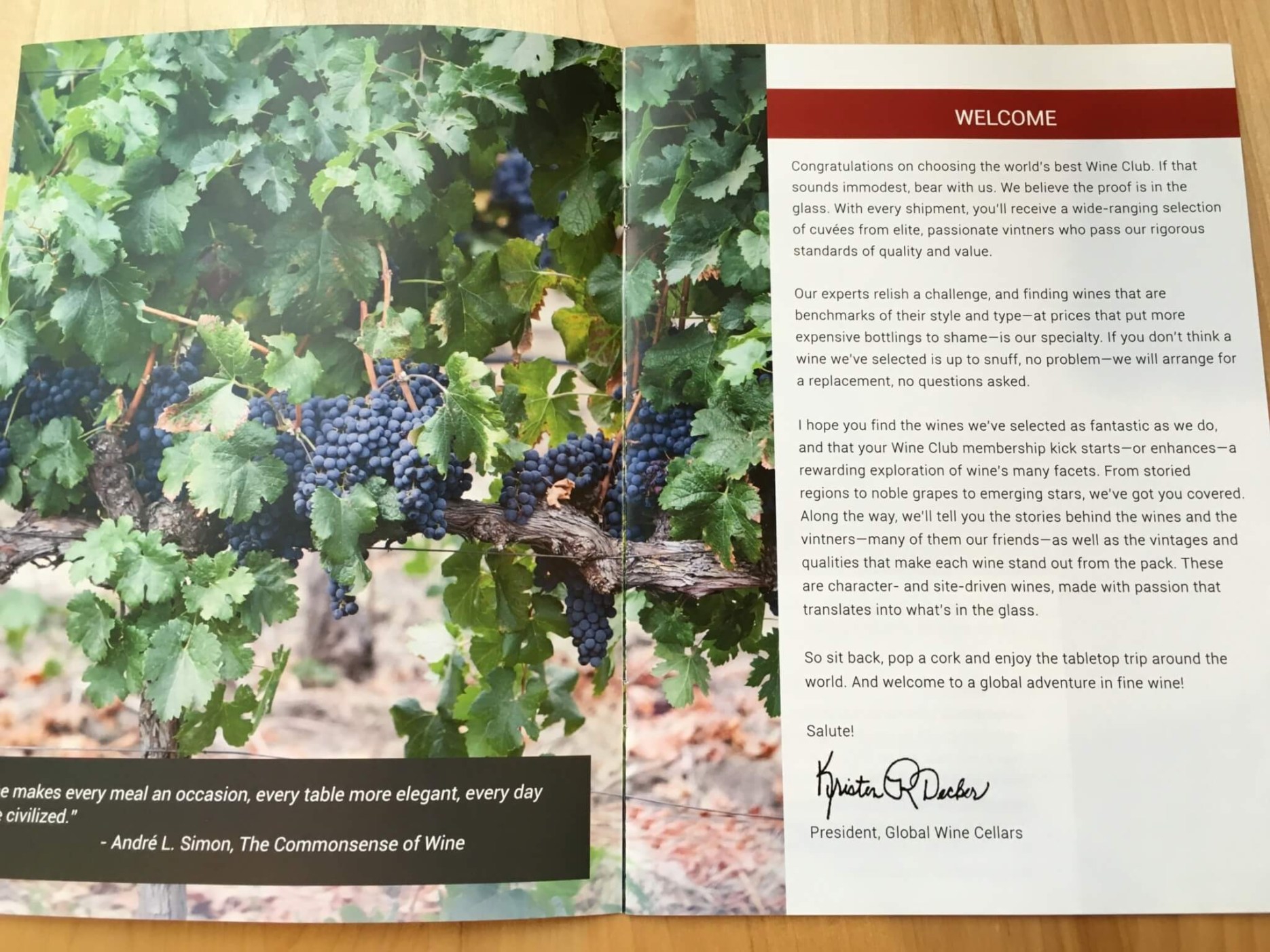 Global Wine Cellars Wine Club Review & Coupon May 2016 Hello