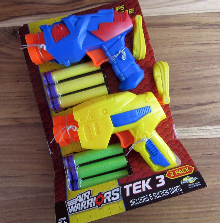 Buzz Bee Toys Air Warriors Tek 3 Blaster Two Pack 