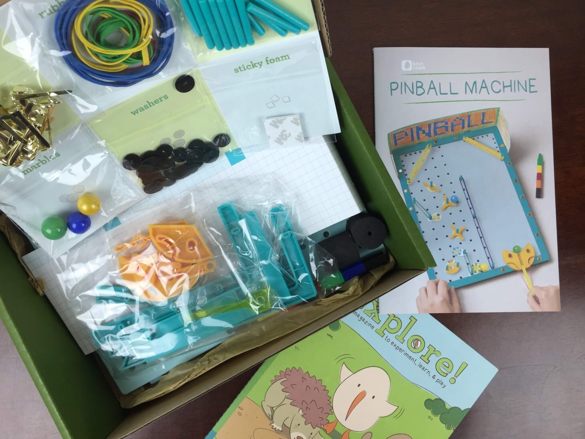 Kiwi Crate Review & Coupon Pinball Machine! Hello Subscription