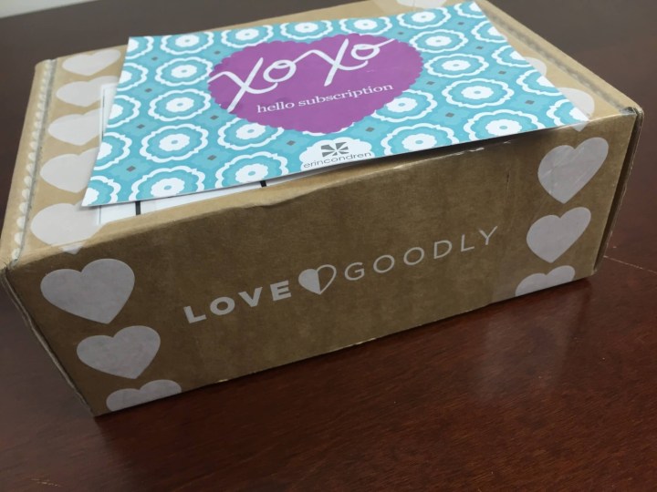 Love Goodly June-July 2018 box