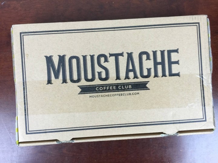 Moustache Coffee Box May 2016 box