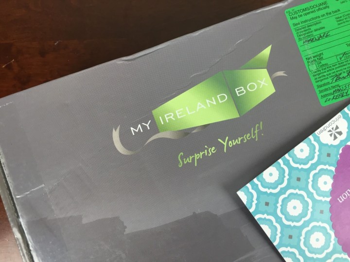 My Ireland Box May 2016 box