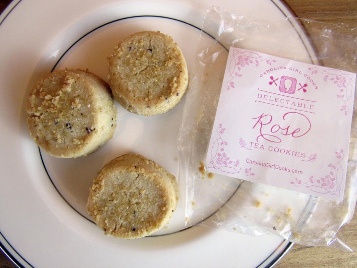 Carolina Gril Cooks Rose Tea Cookies