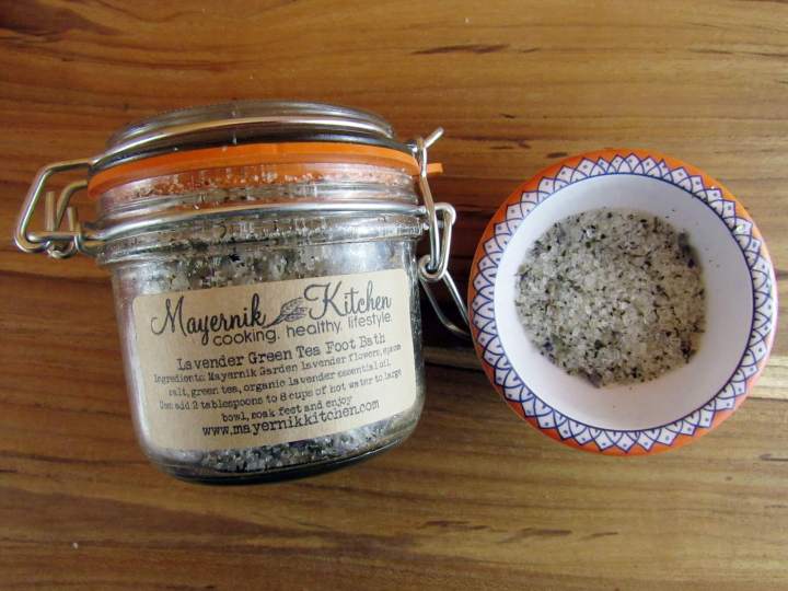 Mayernick Kitchen Lavender Green Tea Foot Bath